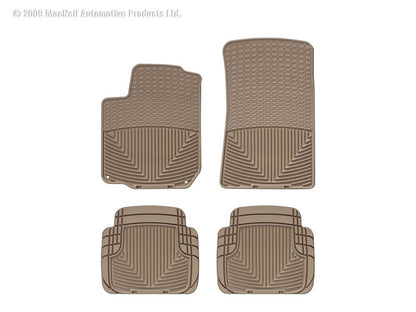 WT Rubber Mats - Front - Tan - Graveyard Performance