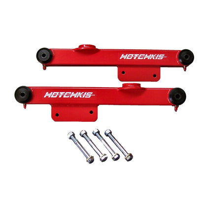 Hotchkis 79-93 Ford Mustang/94-98 Mustang GT/Cobra Lower Trailing Arms - Red - Graveyard Performance