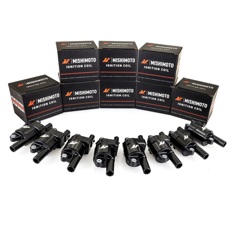 Mishimoto 2007+ GM LS Round Style Engine Ignition Coil Set - Graveyard Performance
