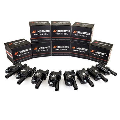 Mishimoto 2007+ GM LS Round Style Engine Ignition Coil Set - Graveyard Performance