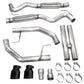 AWE 2024 Ford Mustang GT Fastback S650 RWD Track Edition Catback Exhaust w/ Dual Diamond Black Tips