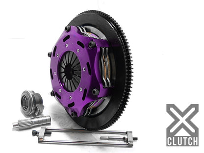 XClutch 1997 Mitsubishi Lancer EVO IV 2.0L 7.25in Twin Solid Ceramic Clutch Kit - Graveyard Performance