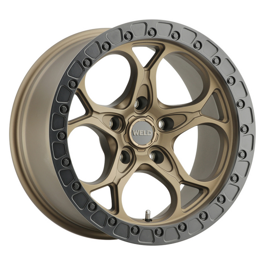 Weld Ledge 20x12 / 5x127 / 4.75 BS / 71.5 HB - Satin Bronze - Non-BL Wheel - Graveyard Performance