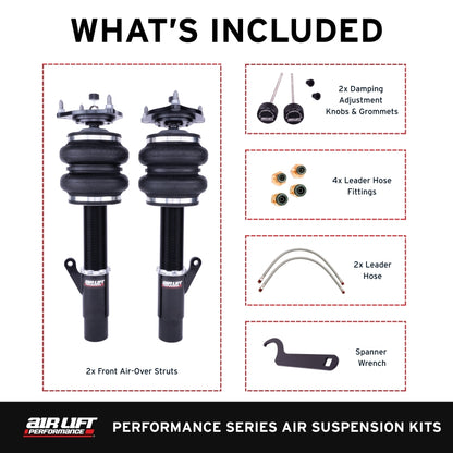 Air Lift Performance 18-25 Honda Accord Sedan Front Air Suspension Kit - Graveyard Performance