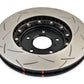 DBA 03-07 350Z / 03-04 G35 w/ Brembo Front Slotted 5000 Series 2 Piece Rotor Assembled w/ Black Hat