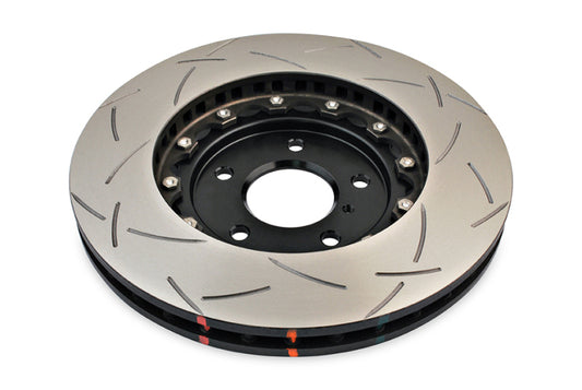 DBA 03-07 350Z / 03-04 G35 w/ Brembo Front Slotted 5000 Series 2 Piece Rotor Assembled w/ Black Hat