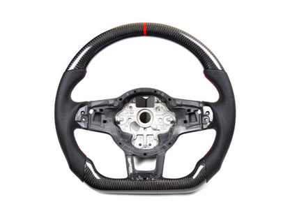 AutoTecknic Carbon Fiber Steering Wheel - VW Golf 7 GTI | Golf R - Graveyard Performance