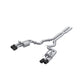 MBRP 2024+ For Mustang GT (S650) 3in Cat-Back Quad Tip - 4in Carbon Fiber Tips