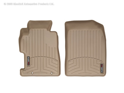 WeatherTech 06-11 Honda Civic Front FloorLiner - Tan - Graveyard Performance