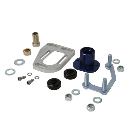 BBK 79-93 Mustang Caster Camber Plate Kit - Silver Anodized Finish - Graveyard Performance