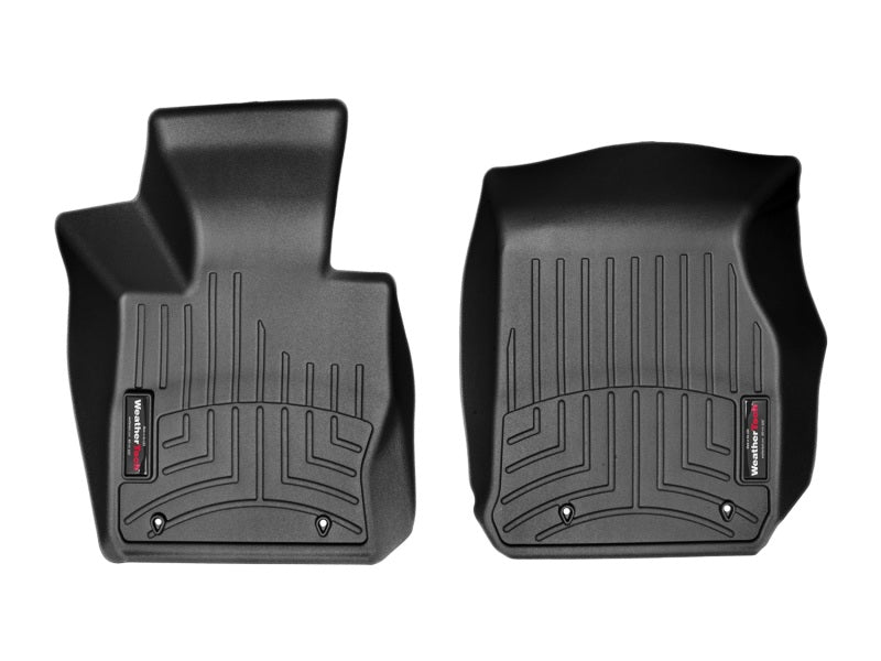 WeatherTech 11-15 BMW 2-Series AWD Front FloorLiners - Black - Graveyard Performance