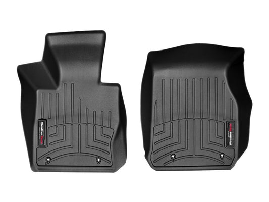 WeatherTech 11-15 BMW 2-Series AWD Front FloorLiners - Black - Graveyard Performance