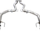AWE 2024 Ford Mustang GT Fastback S650 RWD Track Edition Catback Exhaust w/ Dual Diamond Black Tips