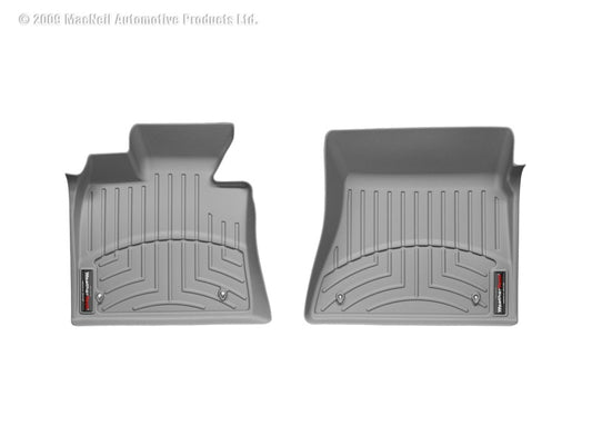 WeatherTech 12-13 Chevrolet Corvette Front FloorLiner - Grey - Graveyard Performance