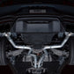 AWE 2024 Ford Mustang GT Fastback S650 RWD Track Edition Catback Exhaust w/ Quad Diamond Black Tips