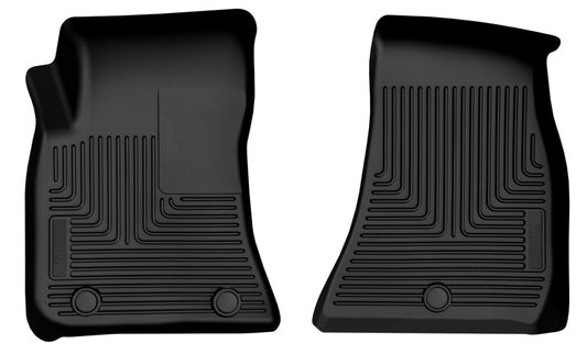 Husky Liners 16-23 Dodge Challenger (RWD Only) X-Act Front Floor Liner - Blk