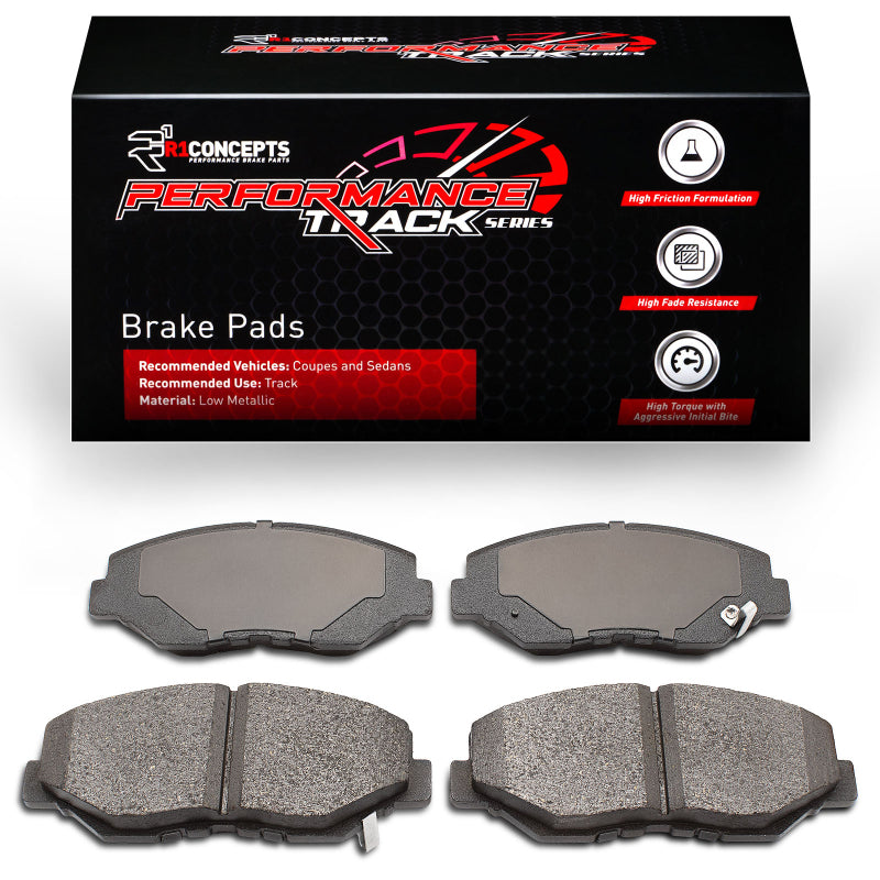 R1 12-21 Honda Civic Front Track/Street Brake Pads - Graveyard Performance