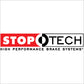 StopTech BBK 08-13 BMW M3/11-12 1M Coupe Rr Trophy Anodized ST-40 Caliper 355x32 Slotted Rotor