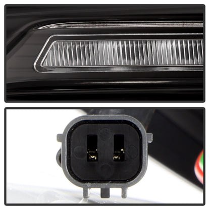 Spyder Apex 22-24 Honda Civic 5-Door LED Tail Lights - Black (ALT-YD-HC225DAP-SEQGR-BK)