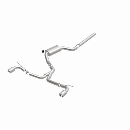 MagnaFlow SYS C/B Dual Split Rear Exit 4in Polished Tips 2015 VW GTI 2.0L Turbo - Graveyard Performance