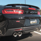 QTP 16-18 Chevrolet Camaro SS 6.2L 304SS Screamer Axle Back Exhaust w/4in Quad Tips