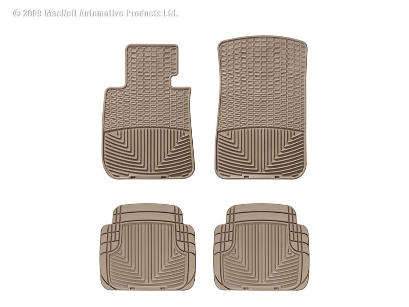 WT Rubber Mats - Rear - Tan - Graveyard Performance