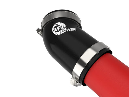 aFe 22-23 Ford Explorer BladeRunner Aluminum Hot and Cold Charge Pipe Kit - Red - Graveyard Performance
