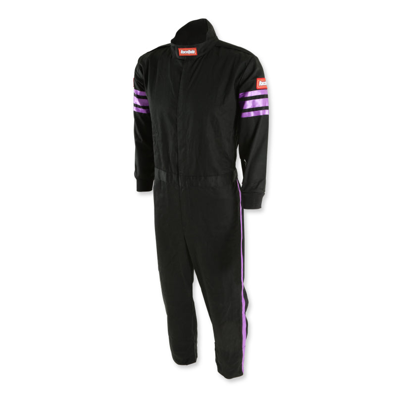 RaceQuip Purple Trim SFI-1 JR. Suit - Kids XSM - Graveyard Performance