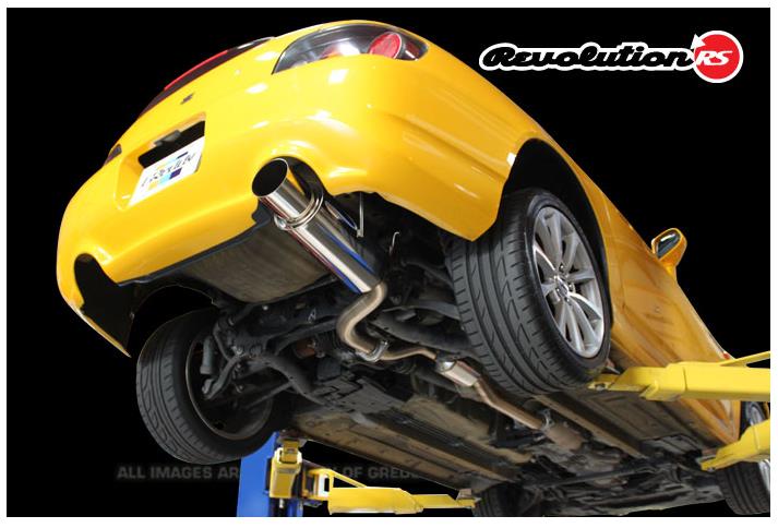 GReddy 00-08 Honda S2000 63.5mm Revolution RS Single Exit Cat-Back Exhaust - Graveyard Performance