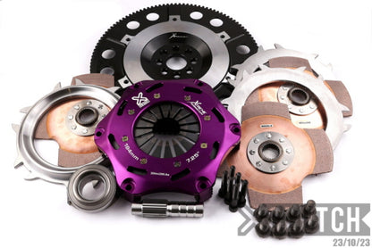 XClutch 02-06 Acura RSX Base 2.0L 7.25in Triple Solid Ceramic Clutch Kit - Graveyard Performance