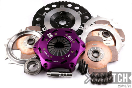 XClutch 02-06 Acura RSX Base 2.0L 7.25in Triple Solid Ceramic Clutch Kit - Graveyard Performance