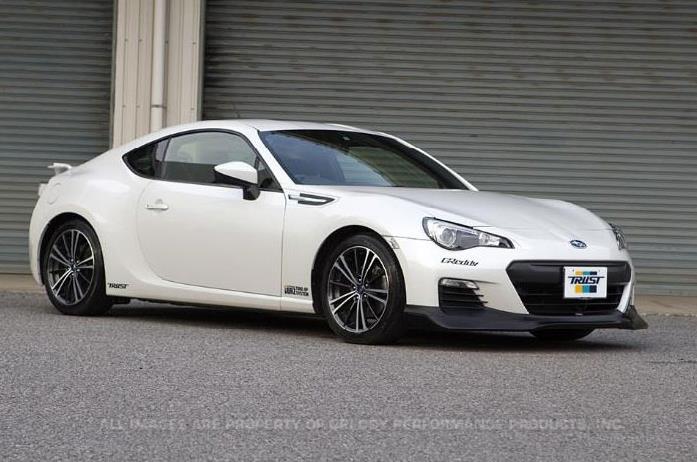 GReddy GRacer Aero-Style Hard Urethane Front Lip Spoiler for 2013-2016 Subaru BRZ - Graveyard Performance