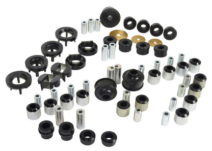 Whiteline 3/2005-10/2011 BMW 3 Series E90/E91/E92/E93 (Excl. M3) Front + Rear Vehicle Essentials Kit - Graveyard Performance