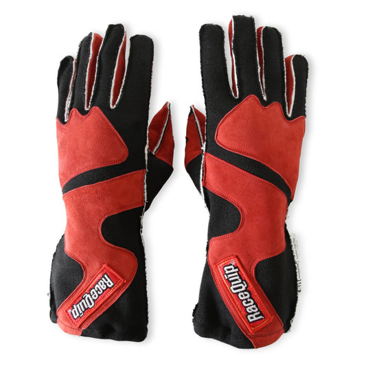 RaceQuip SFI-5 Red/Black Small Outseam w/ Closure Glove