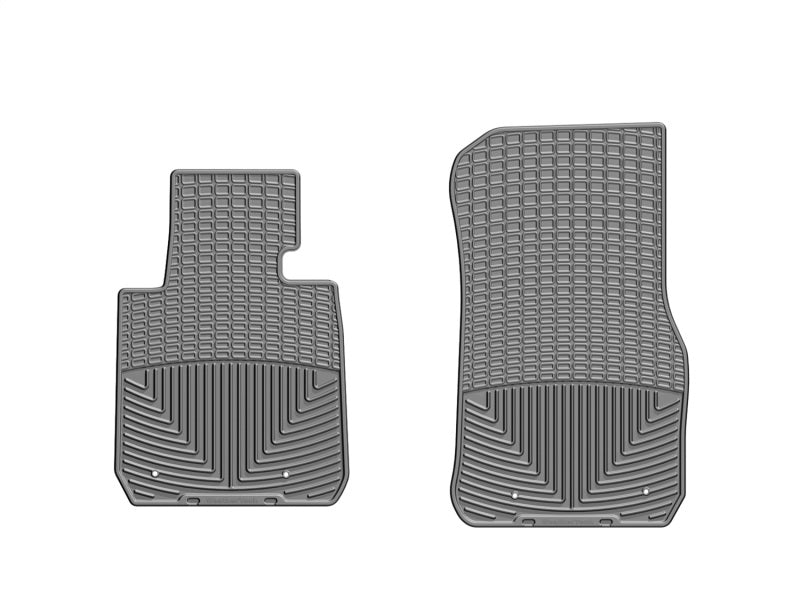 WeatherTech 12+ BMW 3-Series (F30) Front Rubber Mats - Grey - Graveyard Performance