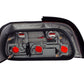ANZO 1992-1998 BMW 3 Series E36 Coupe/Convertible Taillights Red/Smoke