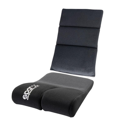 Sparco Flat Seat Pad for Evo II Seat - Black - Graveyard Performance