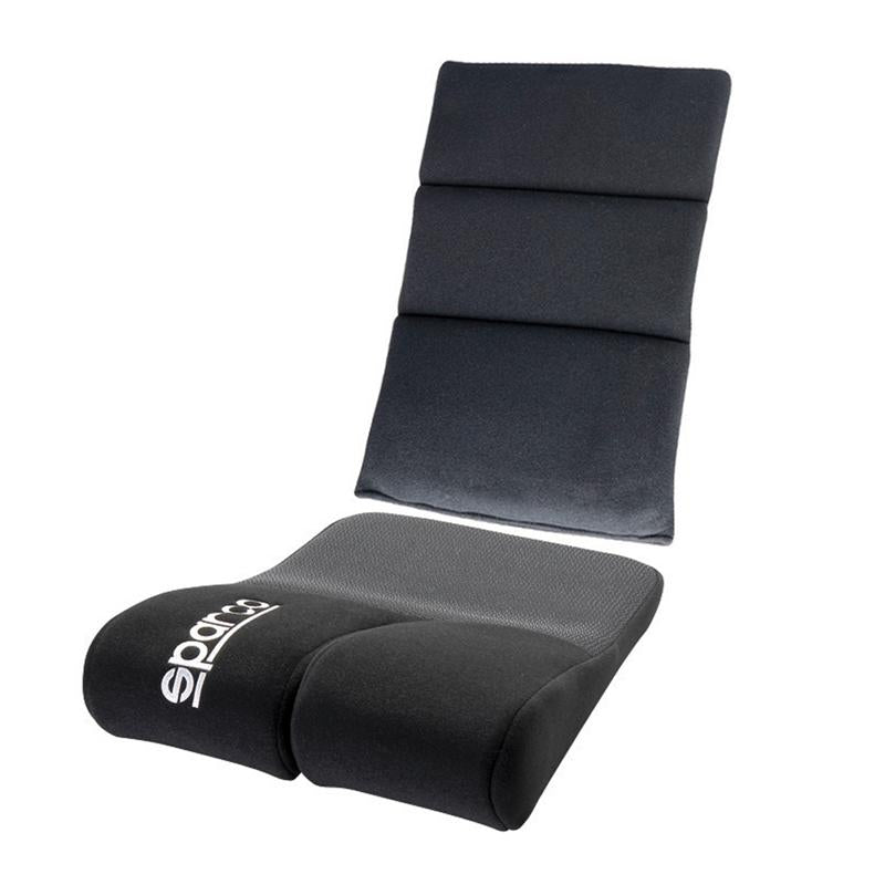 Sparco Seat Pad Flat Evo III Black - Graveyard Performance