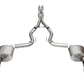 Corsa 24+ Ford Mustang GT Xtreme CatBack Exhaust Sys 3.0in Dual Rear Exit w/4.5in Straight Cut Tips