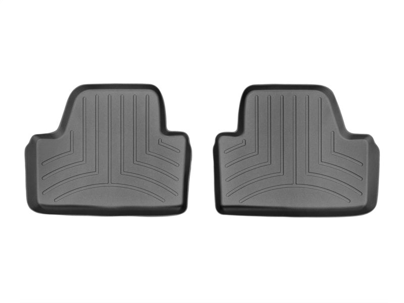 WeatherTech 14+ BMW 4-Series Rear FloorLiner - Black - Graveyard Performance