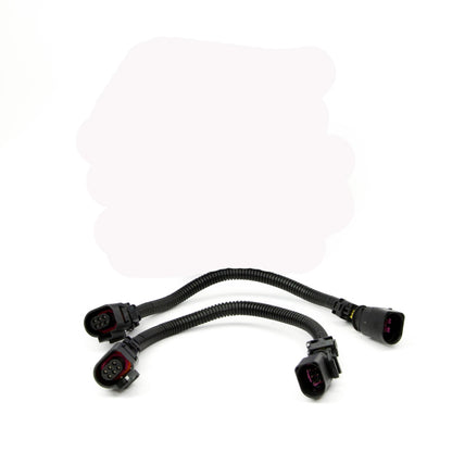 BBK 11-14 Mustang GT Front O2 Sensor Wire Harness Extensions 12 (pair) - Graveyard Performance
