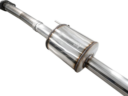 AWE 21-25 Ford F150 (14th Gen Reg Cab) Cat-Back Exhaust - 4.5in Dual Side Exit Chrome Tips - Graveyard Performance