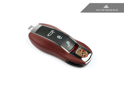 AutoTecknic Leather Key Remote Trim - Porsche - Graveyard Performance