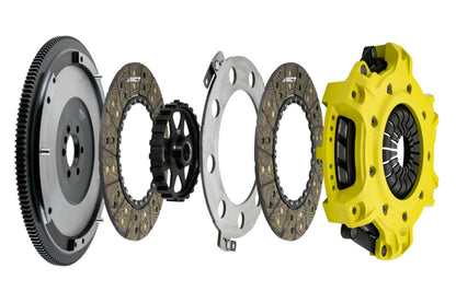 ACT Chevy Camaro/Corvette LS1/LS2/LS3/LS6/LS7 Mod-Twin 10.5 XT Rigid Disc Street Clutch Kit - Graveyard Performance