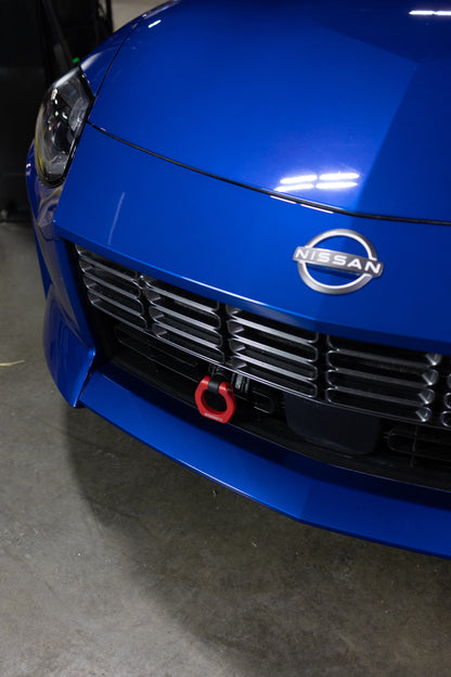 Mishimoto 2023+ Nissan Z Tow Hook (Front) Red - Graveyard Performance