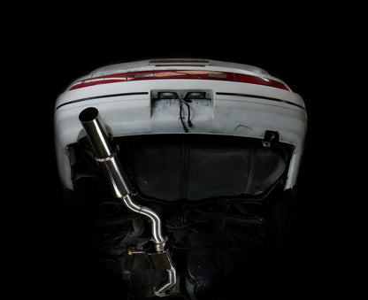 ISR Performance Series II - GT Single Exhaust System - Resonated - 89-94 Nissan 240sx (S13) - Graveyard Performance