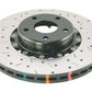 DBA 02-10 WRX / 13+ FR-S / 13+ BRZ Premium Front Drilled & Slotted 5000 Series Rotor w/ Black Hat