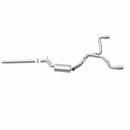 MagnaFlow SYS C/B Dual Split Rear Exit 4in Polished Tips 2015 VW GTI 2.0L Turbo - Graveyard Performance