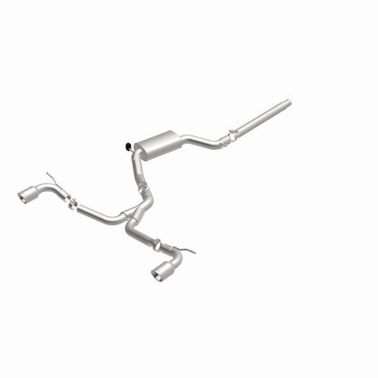 MagnaFlow SYS C/B Dual Split Rear Exit 4in Polished Tips 2015 VW GTI 2.0L Turbo - Graveyard Performance