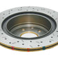 DBA 06-07 350Z / 05-07 G35 / 06-07 G35X Rear Drilled & Slotted 4000 Series Rotor